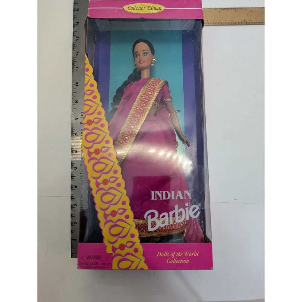 Barbie Dolls of the World Indian Barbie Doll Collector Edition 1995 Mattel 14451